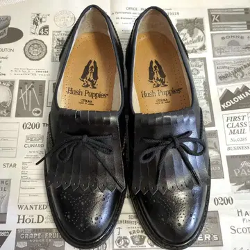 [ Hush Puppies ] 퀼트 텅 슈즈 로퍼 아저씨 신발