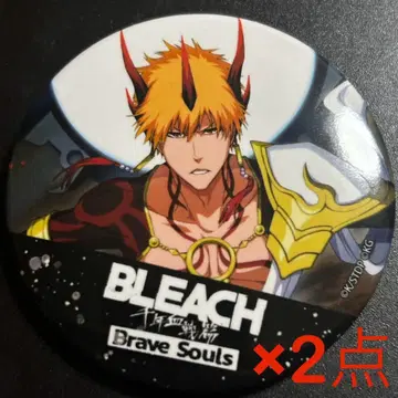 BLEACH 브레솔 fes 캔뱃지 쿠로사키 이치고 2개