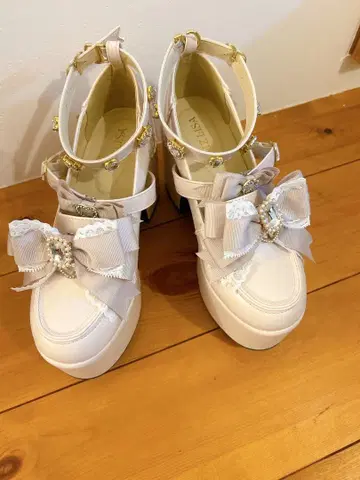 리즈리사 하트 비쥬 플랫폼 로퍼 L 사이즈