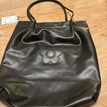 택 포함 미사용 새상품 마리콴트 데이지 패치 소프트 토트