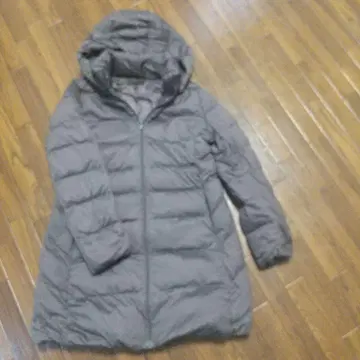 유니클로 다운 80% 페더 20% XL 그레이