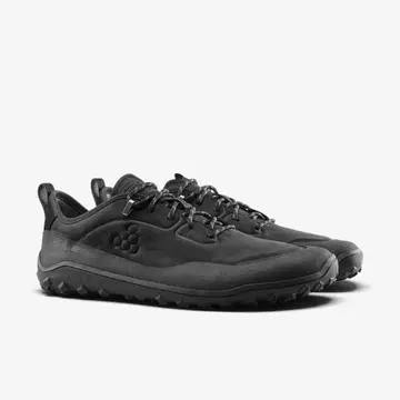 vivobarefoot Tracker Leather Low 블랙 44