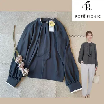 [ 새상품 ] ROPE' PICNIC 2way 보타이 블라우스 38