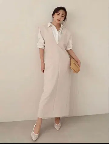 아뉴앙스 스트레이트 점퍼 스커트 점스카 M