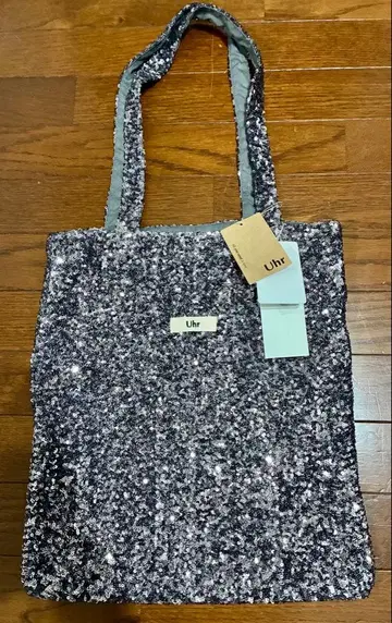 Uhr 스팽글 토트백