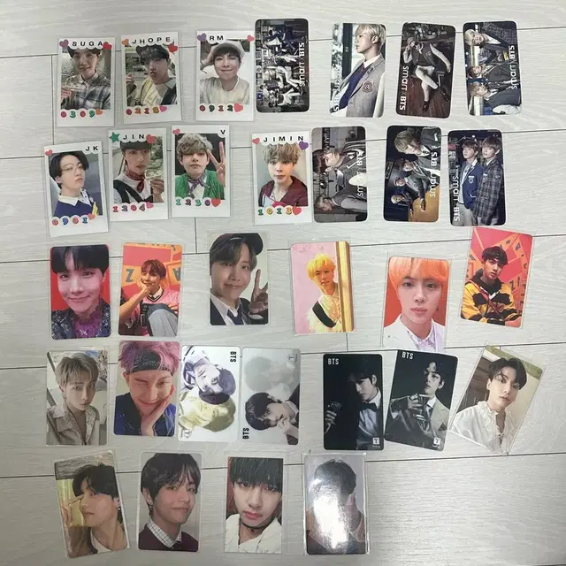 급처 방탄 포카 일괄 양도