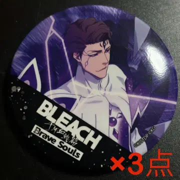 BLEACH 브레솔 fes 캔뱃지 아이젠 소스케 3개