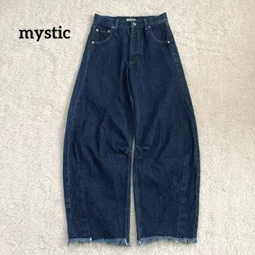 [ 새상품급 ] mystic(미스틱) 커브 데님 사이즈 2