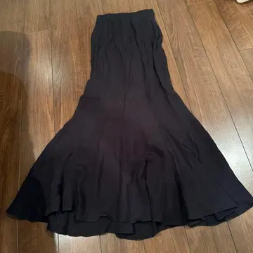 ZARA 블랙 머메이드 스커트 XS