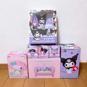 산리오 캐릭터즈 쿠로미 묶음 판매 마이멜로디 프라이스 세트