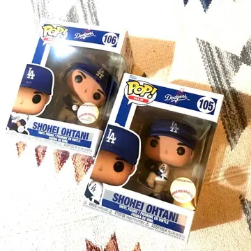 POP! MLB 다저스 오타니 쇼헤이 피규어 2개