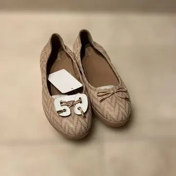 핏플랍 베이지 발레 슈즈 컴포트 US 8