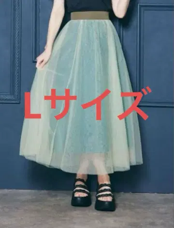 시마무라 치하루 디즈니 콜라보 안나 스커트 L 사이즈 L 새상품 미사용