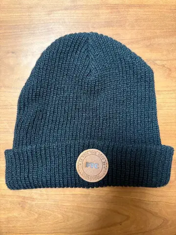 [레어템] FTC 니트 캡 니트 모자 비니 블랙 스케이트보드