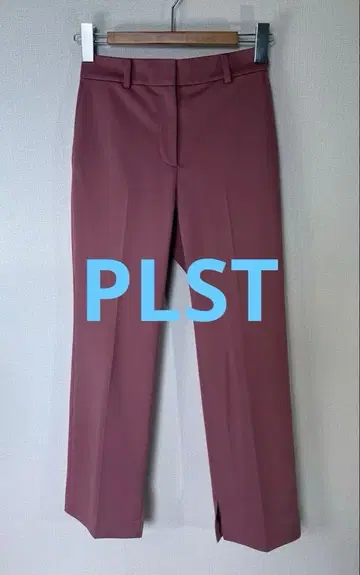PLST 슬랙스 하의 짙은 핑크 [새상품급] XXS