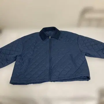 유니클로 C 퀼팅 자켓 네이비 루즈한 사이즈