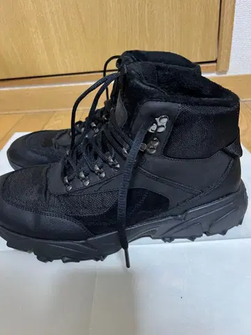 ZARA 남성용 블랙 하이컷 스니커즈 44 사이즈 JP 28.5cm