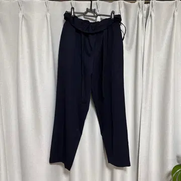 DIGAWEL 슬랙스 네이비 명작 벨트 디자인 size 0 새상품급