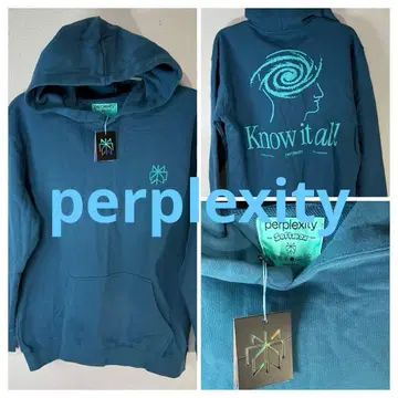 perplexity 후디 맨투맨 코스믹 블루 [새상품] L