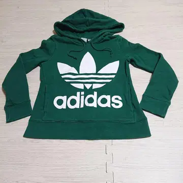H1022 adidas [빅 로고] 아디다스 후드티 S 사이즈 그린