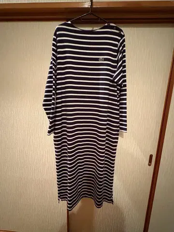 LACOSTE 스트라이프 롱 원피스 36