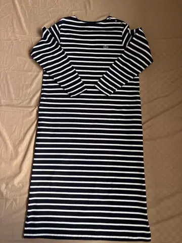 LACOSTE 스트라이프 롱 원피스 36