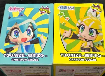 TOONIZE 카가미네 린 하츠네 미쿠 카툰 피규어
