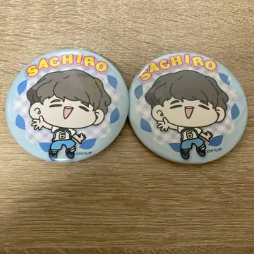 히루가미 유키로 캔뱃지 2개 세트