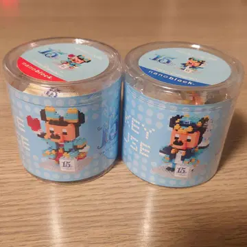 나노블록 nano block 디즈니씨 15주년 미키 미니