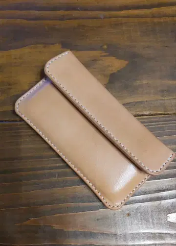 지갑, 파우치, 통장 케이스, 소품함 가죽 공예 (내추럴 색상) 251