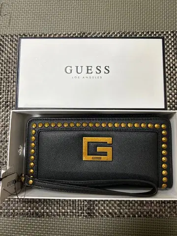 GUESS 장지갑 블랙