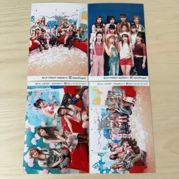 모닝구무스메 생사진 세트 아베 나츠미 이시카와 리카 타카하시 아이