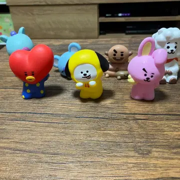 BT21 프렌즈 피규어 8체 세트