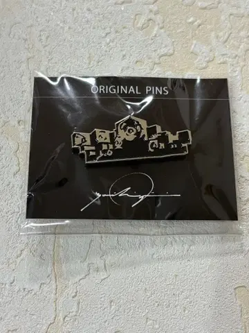 미개봉 새상품 간사이 만박  nulnul 핀 배지