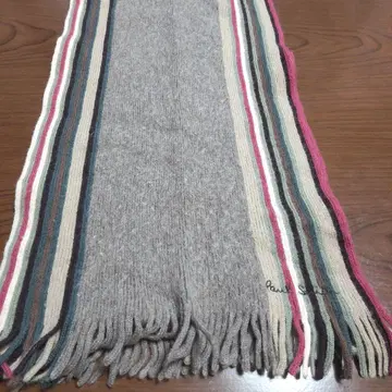 Paul Smith 그레이 스트라이프 머플러