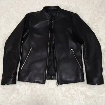 LIDNM 리드롬 고급 램 가죽 싱글 라이더 자켓