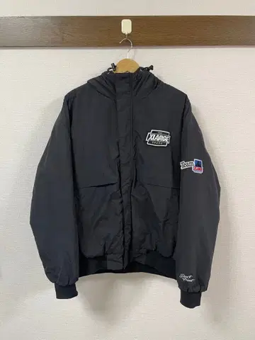 XLARGE 다운 자켓 후드 부착