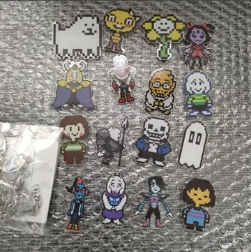 언더테일 키링 16개