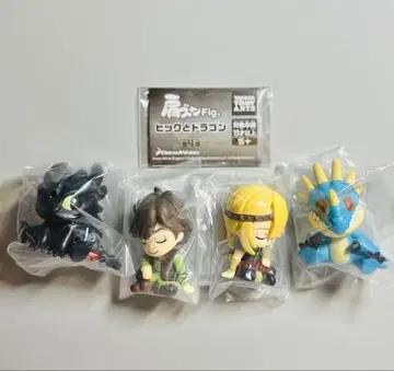 총 4종 컴프 세트 어깨 쿵 Fig. 드래곤 길들이기 가챠