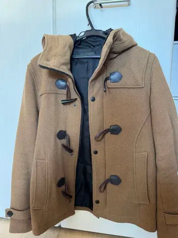 브라운 더플 코트 L 사이즈