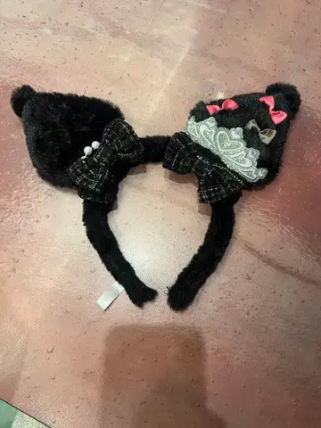 쿠로미 귀 달린 머리띠 산리오