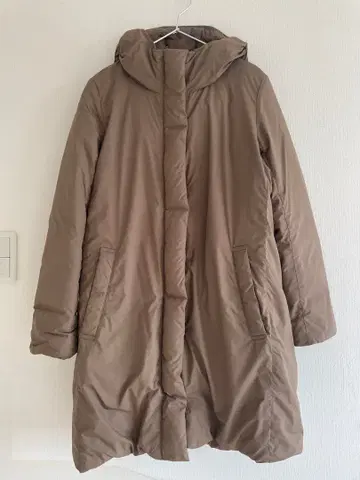 무인양품 MUJI 다운 코트 자켓 브라운