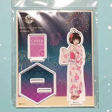 [아마토리 치카] 월드 트리거 아크릴 스탠드 삼문의 사계 여름