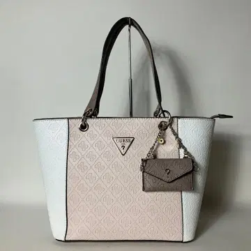 2510-369 | 컨디션 최상 | 게스 토트백 가죽 바이컬러