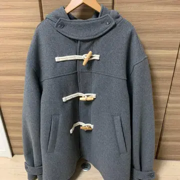 더플 코트 후드 부착