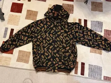 HIPHOP계 올 패턴 후드티 XL