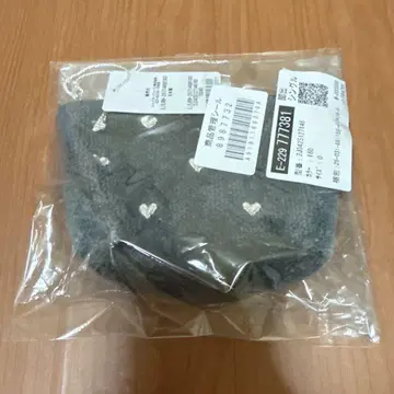 러브리 바이 페이러 러블리 하트 그레이 보트형 파우치 S