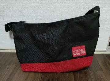 Manhattan Portage 메신저 백 블랙 레드 A4 수납