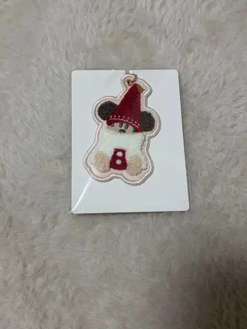 릴린린 키체인 빨간색 디즈니 크리스마스
