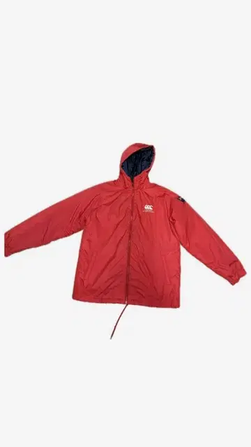 CANterbury 후드 부착 나일론 자켓 레드